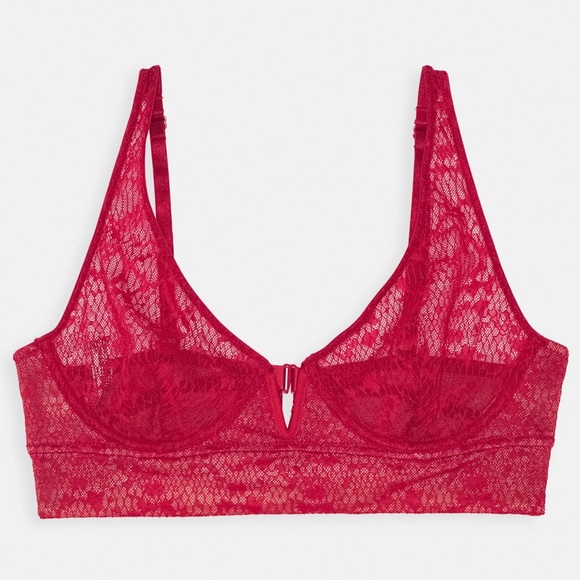 Free People Tameeka Bra & Panty Set -Sz S - Picture 4 of 10